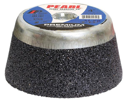 CSA416M Premium Aluminum Oxide Grinding Stone, T-11, 4" (10 Pack)