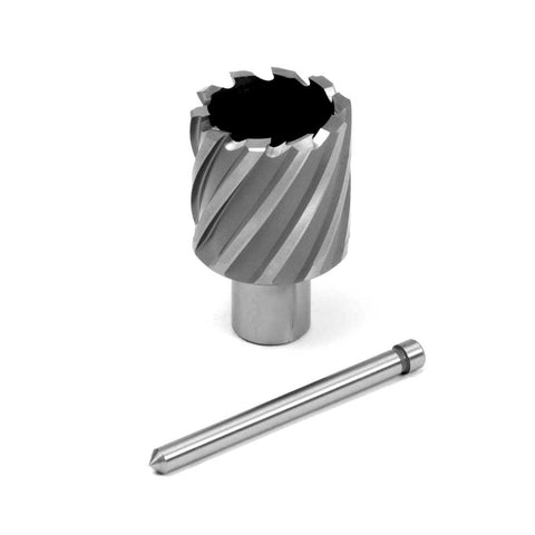 Evolution CC168 - 1-11/16 in. Width x 1 in. Depth Annular HSS Cutter w/ 3/4 Inch Weldon Shank & Pilot Pin included