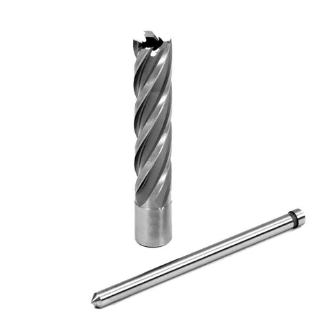 Evolution CC937XL - 15/16 in. x Width x 4 in. Depth Annular HSS Cutter w/ 3/4 Inch Weldon Shank & Pilot Pin included