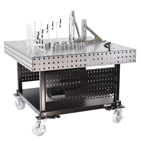 MOBILE WELDING STATION, 48X48, w/ 57pc Accessory Kit