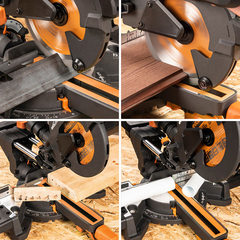 Evolution 7-1/4 in. 20T, 25/32 in. Arbor, Tungsten Carbide Tipped Multi-Material Cutting Blade (Miter Saw Blade)