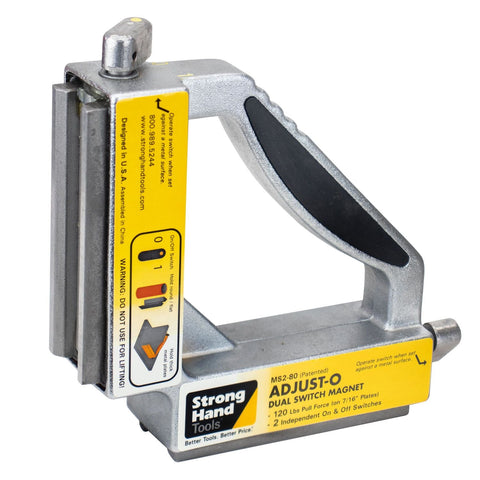 Strong Hand Tools MS2-80 Dual Switch Heavy-Duty ON/OFF Magnet