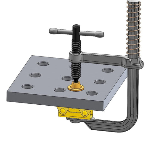 Strong Hand Tools UDV65 MagSpring Sliding Arm Clamp, 3 1/4" Throat