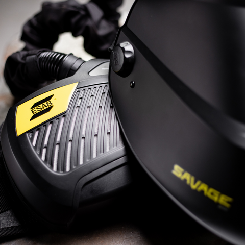 ESAB 0700002400 Savage A40 Welding Helmet w/ PAPR