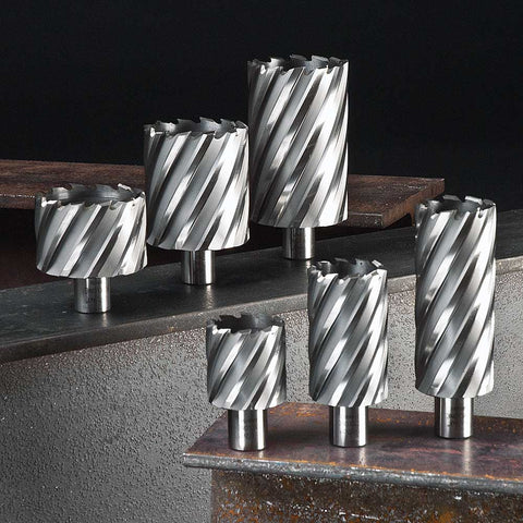 Evolution CC125L 1-1/4 in. Width x 2 in. Depth Annular HSS Cutter w/ 3/4 Inch Weldon Shank & Pilot Pin included