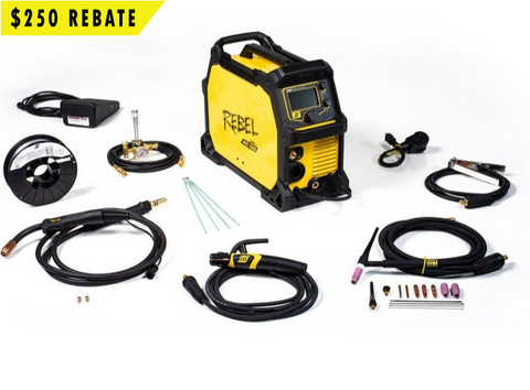 ESAB 0558102553 Rebel EMP 205ic AC/DC Multi-Process Welder