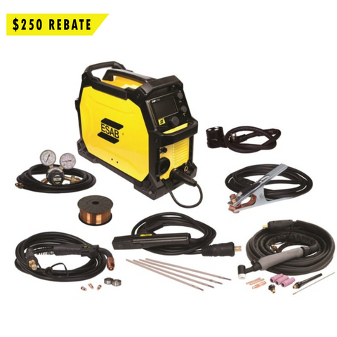 ESAB 0558102240 Rebel EMP 215 Multi-Process Welder w/ DC Pulse TIG, 120/230v DC