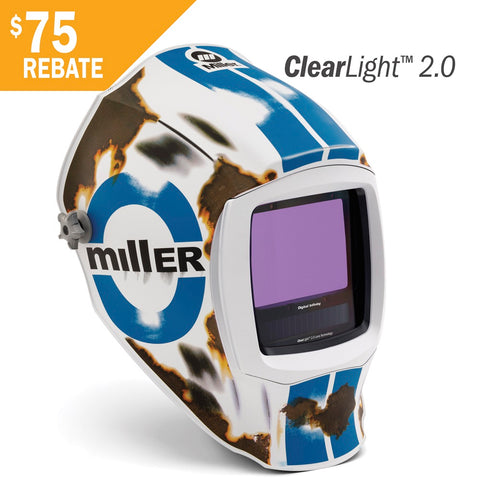 Miller 288722 Relic Welding Helmet w/ ClearLight 2.0 Lens, Digital Infinity Series