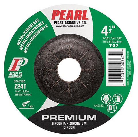 DC4030Z Depressed Center Premium Zirconia Grinding Wheel (25 Pack)