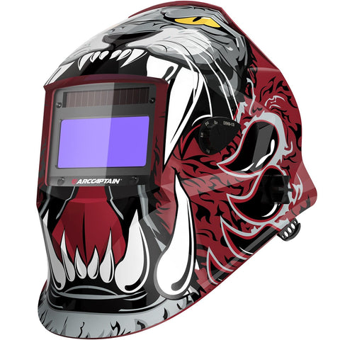 Arccaptain The Lion King Auto Darkening Welding Helmet w/ True Color Lens