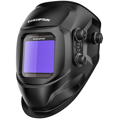 Large View Auto Darkening Welding Helmet 3.94"X3.66" True Color Welding Helmet