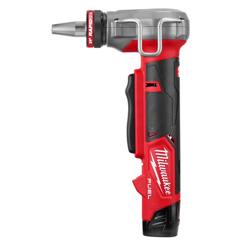 Milwaukee 2532-22 M12 FUEL Lithium-Ion Brushless Cordless ProPEX Expander Kit w/ 1/2"-1" RAPID SEAL ProPEX Expander Heads, 2.0 Ah