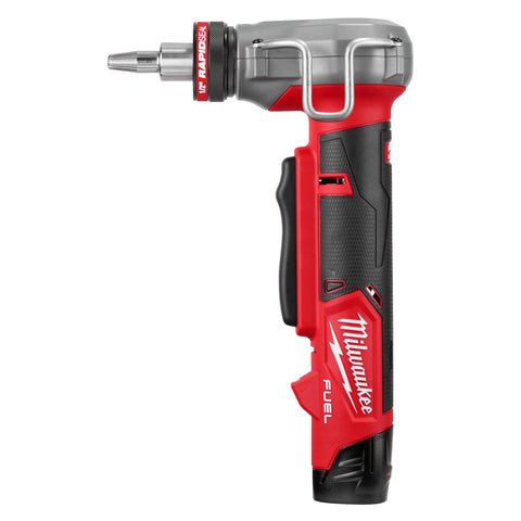 Milwaukee 2532-22 M12 FUEL Lithium-Ion Brushless Cordless ProPEX Expander Kit w/ 1/2"-1" RAPID SEAL ProPEX Expander Heads, 2.0 Ah