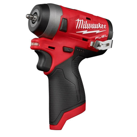 Milwaukee 2552-20 M12 FUEL 12V Lithium-Ion Brushless Cordless 1/4" Stubby Impact Wrench (Tool Only)