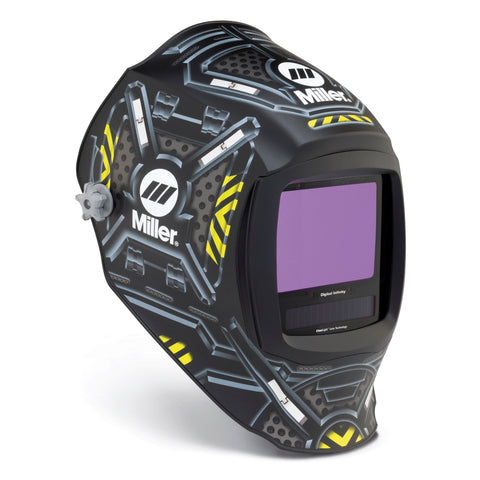 Miller 289715 Black Ops Welding Helmet w/ ClearLight 2.0 Lens, Digital Infinity Series