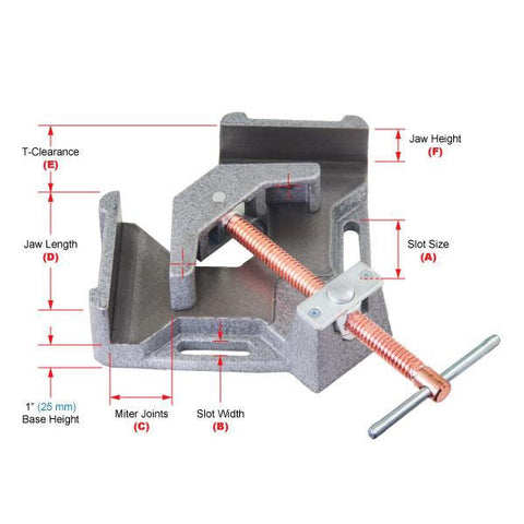 Strong Hand Tools WAC35D Multi-Axis Welder's Angle Clamp, 2-Axis