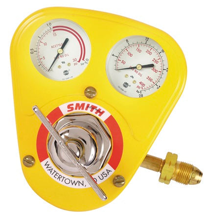 Smith 40-15-510S HD Acetylene regulator, 0-15 PSIG, w/Hard Hat™