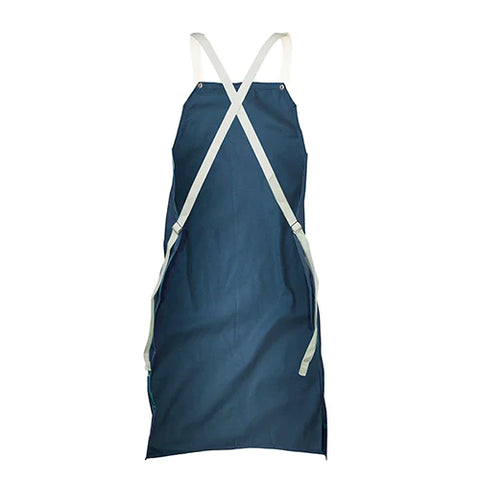 Tillman 6236BD 9 oz. Blue Economy Shop Apron, Cotton