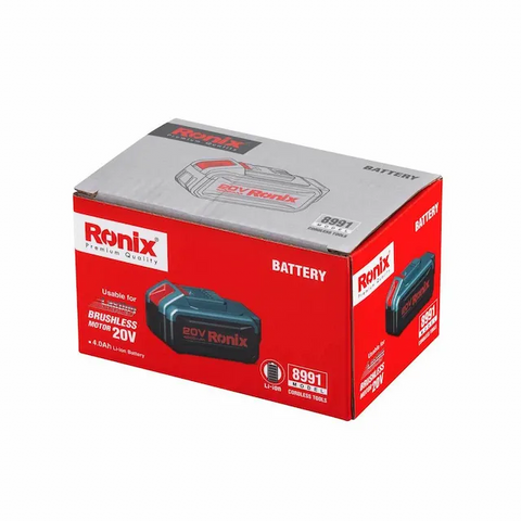 RONIX 8991 20V LITHIUM BATTERY, 4Ah