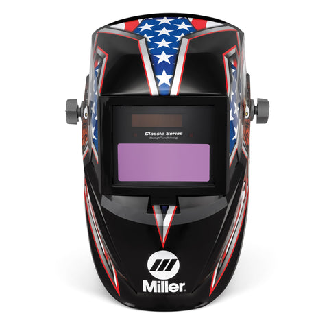 Miller 287820 Liberty Welding Helmet w/ ClearLight Lens, Classic Series