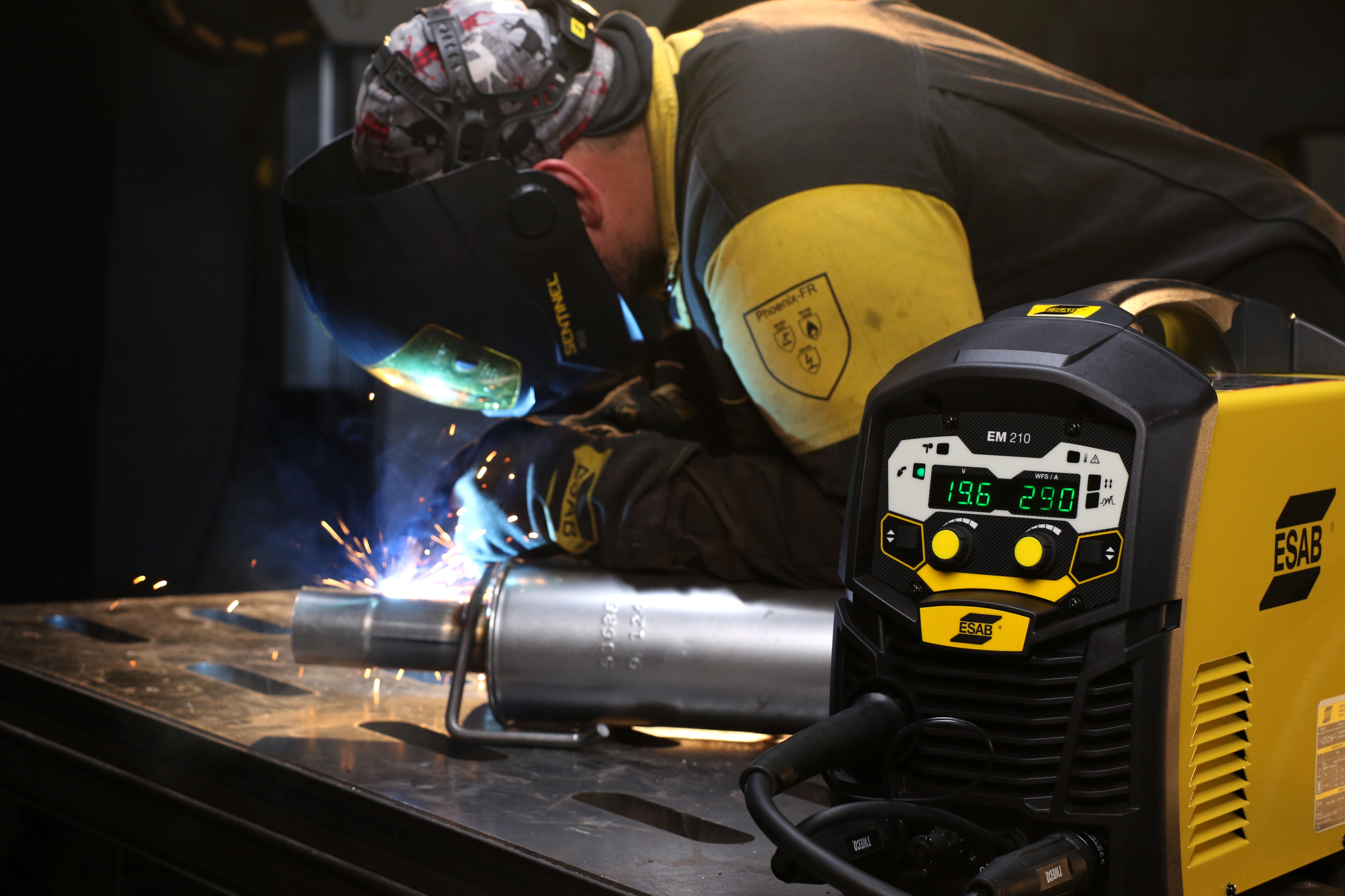 Esab welder shop