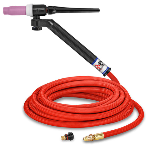 CK Worldwide 150A Flex-Loc TIG Torch w/ Superflex Cable