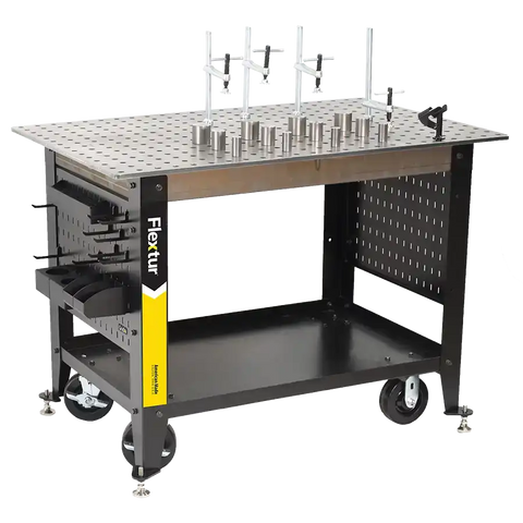 MOBILE WELDING TABLE / CART w/ Fixture & Accessory Kit