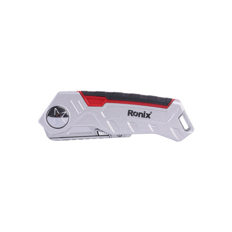 RONIX RH-3009 FOLDING UTILITY KNIFE, 2 LOCKING POSITIONS