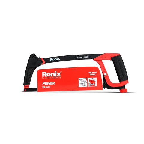 RONIX RH-3613 ALUMINUM ALLOY HACKSAW FRAME W/ 24 TPI BLADE