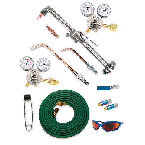 Smith MBA-30510 MD Combination Torch Outfit, Acetylene/Propane Tips, CGA 510