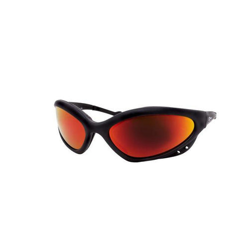 Miller 235662 Shade 3 Safety Glasses, Black Frame, Ruby Lens