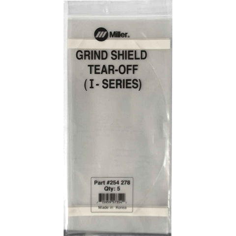 Miller 258853 Tear-Off Lens Grind Shield T94i