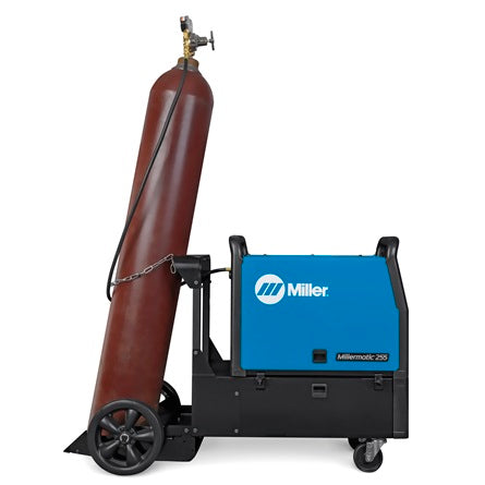 Miller 951766 Millermatic 255 MIG/Pulsed MIG Welder w/ EZ-Latch Running Gear, 208/240V