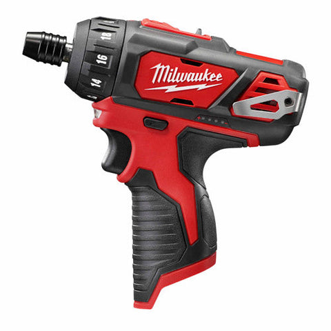 Milwaukee 2406-20 M12 1/4"  Hex 2 Speed Screwdriver, Bare Tool