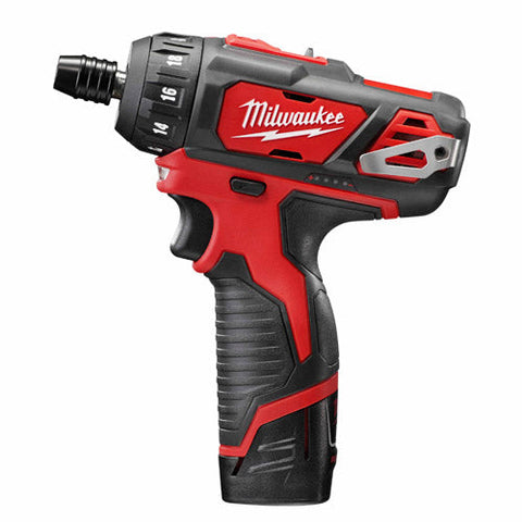 Milwaukee 2406-22 M12 1/4”  Hex 2 Spd Screwdriver Kit