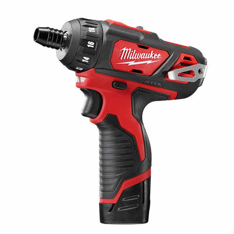 Milwaukee 2406-22 M12 1/4”  Hex 2 Spd Screwdriver Kit