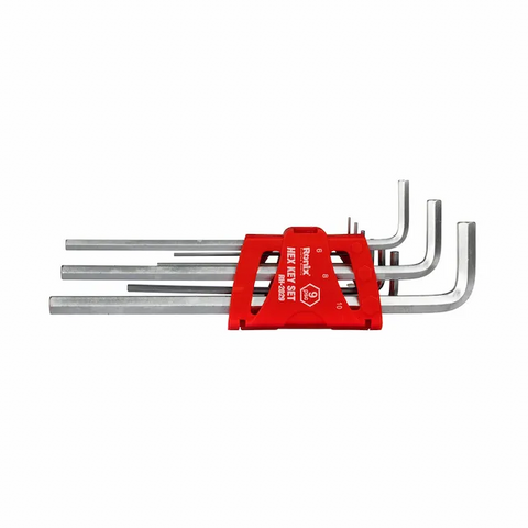 RONIX RH-2029 HEX KEY SET, 9pc, METRIC