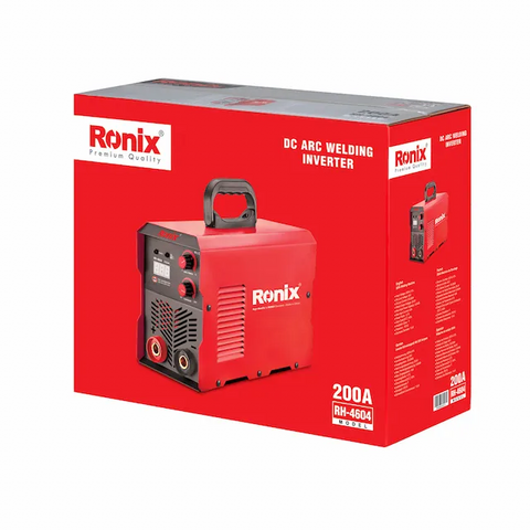 RONIX RH-4604 ARC/STICK WELDER, 200A DC INVERTER