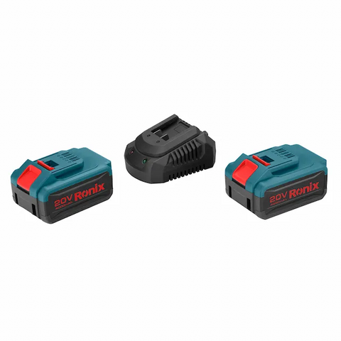 RONIX 8906K CORDLESS IMPACT DRIVER KIT, 2 BATTERIES, CASE, 20v, BRUSHLESS