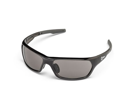 Miller 272203 Slag Safety Glasses, Black Frame, Smoke Lens