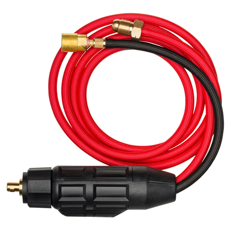 CK Worldwide SLWHAT-25M 25mm Water-Cooled Gas-Thru Dinse Adapter