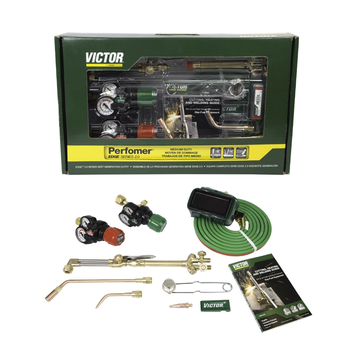 Victor 0384-2126 Performer Edge 2.0 MD Torch Outfit, 540/300