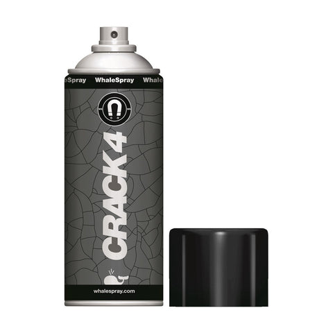WhaleSpray Crack 4 NDT Black Magnetic Particles, 9oz Spray