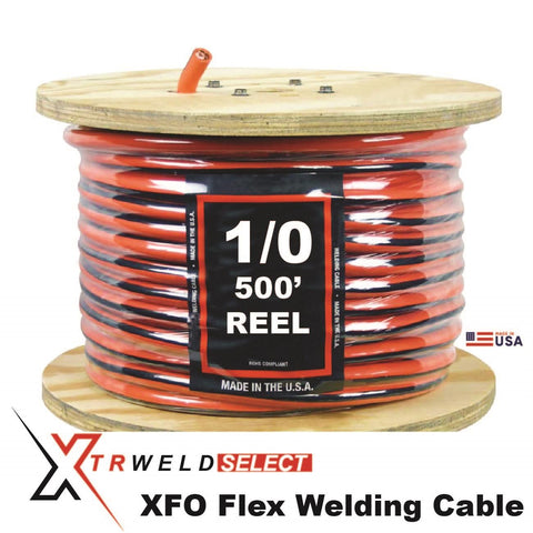 XTRweld WCS1/0XFO-500 Welding Cable, XFO, 600V, 1/0 AWG, 500'
