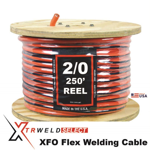 XTRweld Select WCS2/0XFO-250  Welding Cable, XFO, 600V, 2/0 AWG, 250'