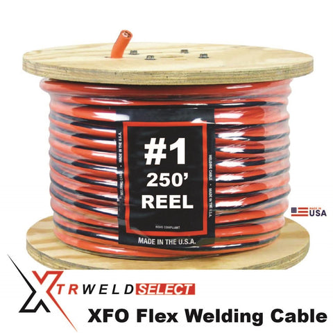 XTRweld Select WCSN1XFO-250  Welding Cable, XFO, 600V, #1 AWG, 250'