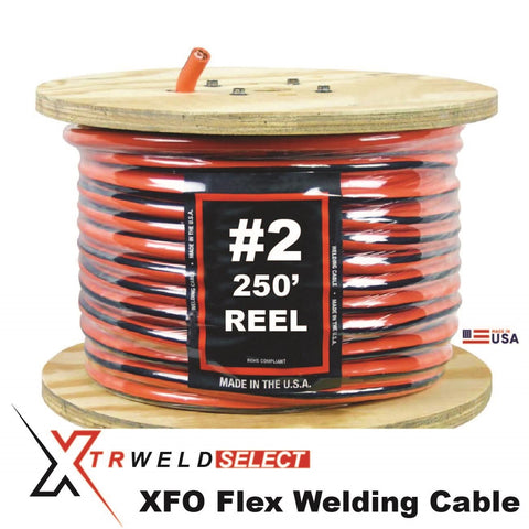 XTRweld Select WCSN2XFO-250  Welding Cable, XFO, 600V, #2 AWG, 250'