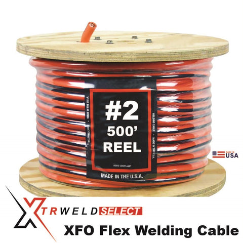 XTRweld WCSN2XFO-500 Welding Cable, XFO, 600V, #2 AWG, 500'
