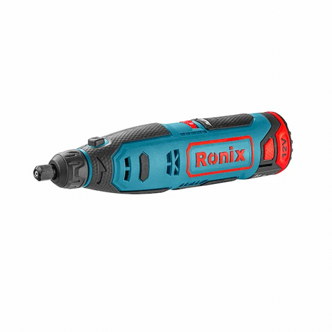Ronix 8102k, 12V Cordless Rotary Tool Kit, 3.2 mm